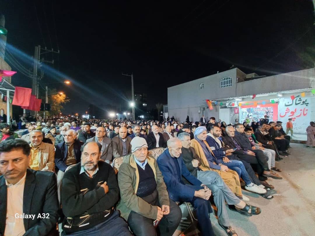 مراسم جشن خیابانی به مناسبت نیمه شعبان