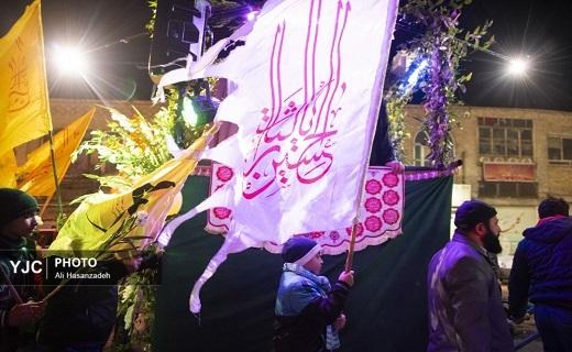 دسته شادی کاروان منتظران ظهور در  دارالعباده یزد +تصویر