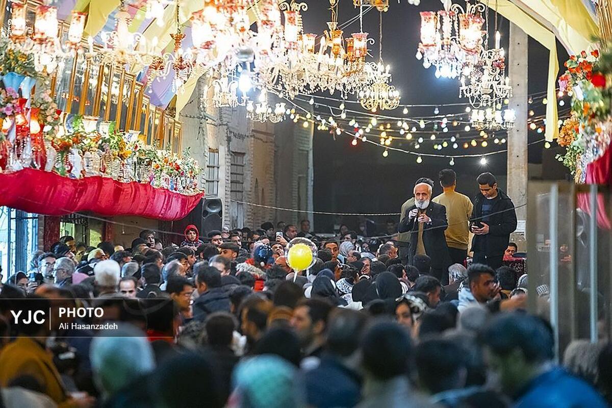 شب میلاد امام علی (ع) در حرم حضرت معصومه (س)