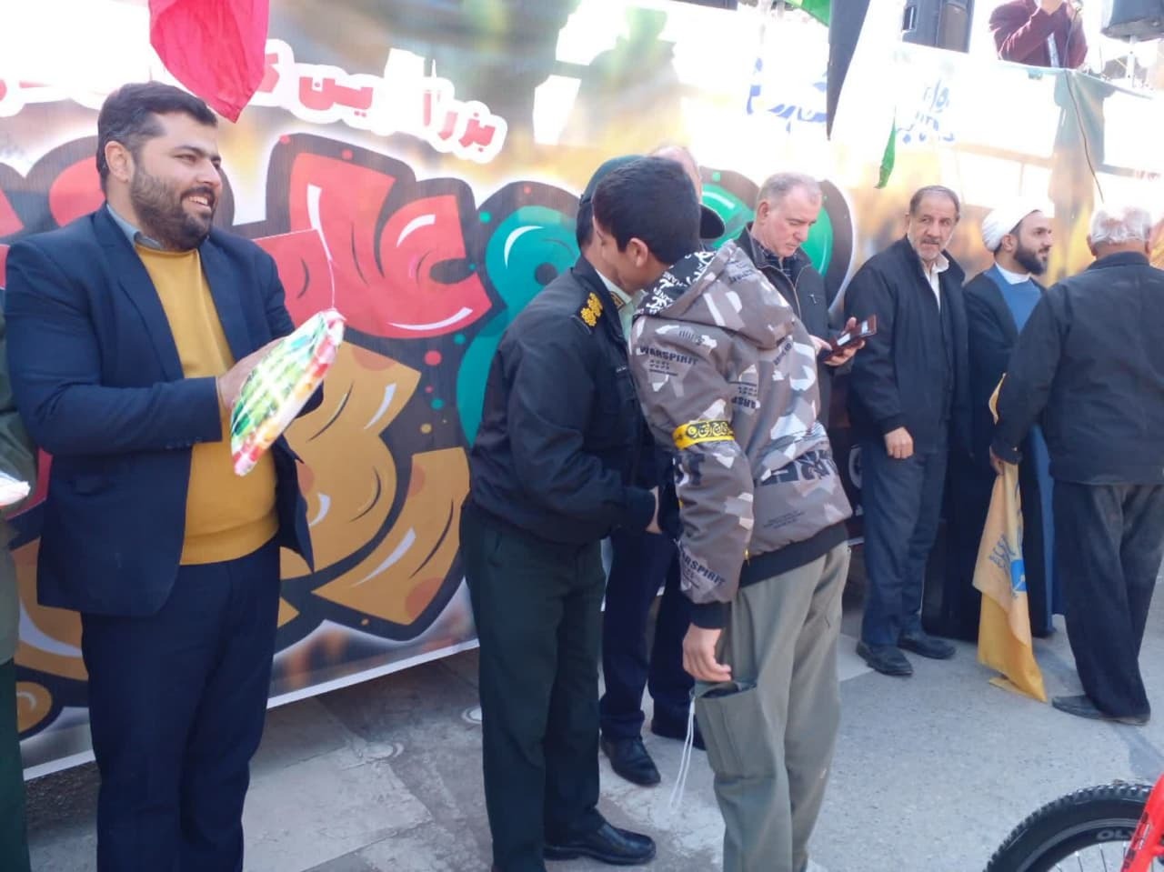 برگزاری مراسم هم رکاب عاشقی به مناسبت نیمه شعبان در نیشابور