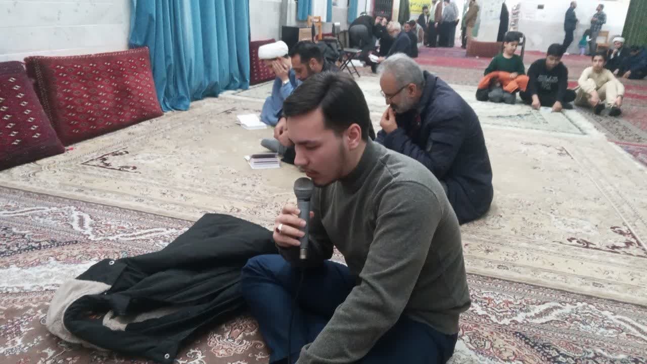 مراسم معنوی در شهرک آزادشهر گلستان
