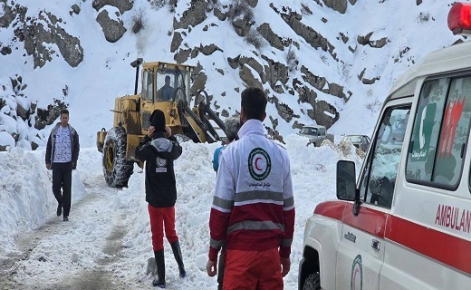 ️امدادرسانی به ۳۰۵ گرفتار در برف و کولاک محور&zwnj;های استان قزوین