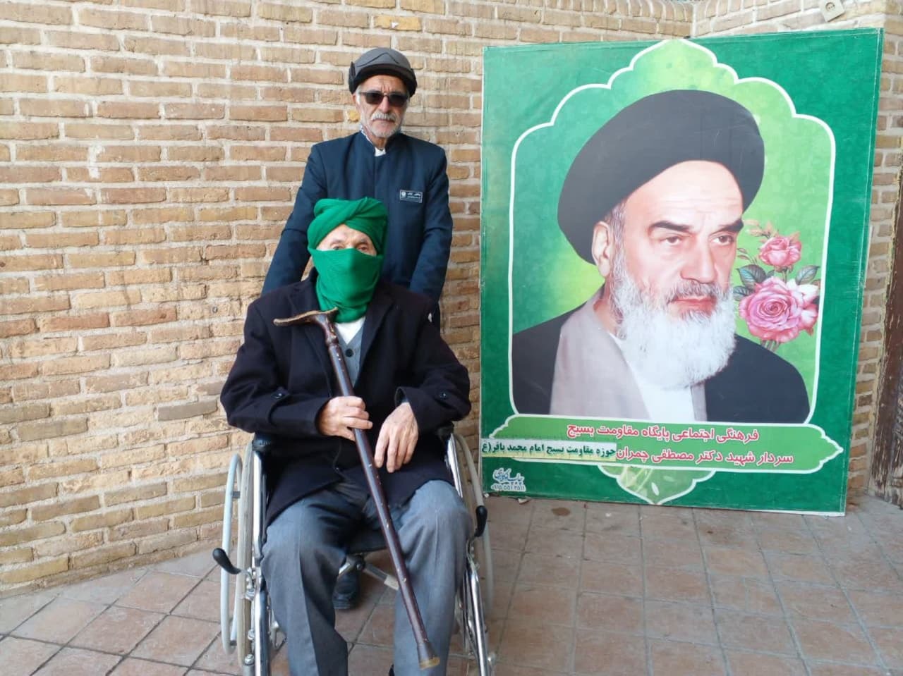 برپایی میز خدمت در نیشابور به مناسبت نیمه شعبان