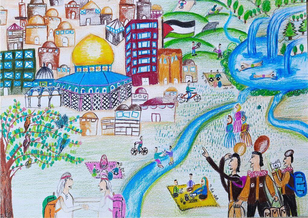 برگزاری مسابقات بین المللی نقاشی در لارستا