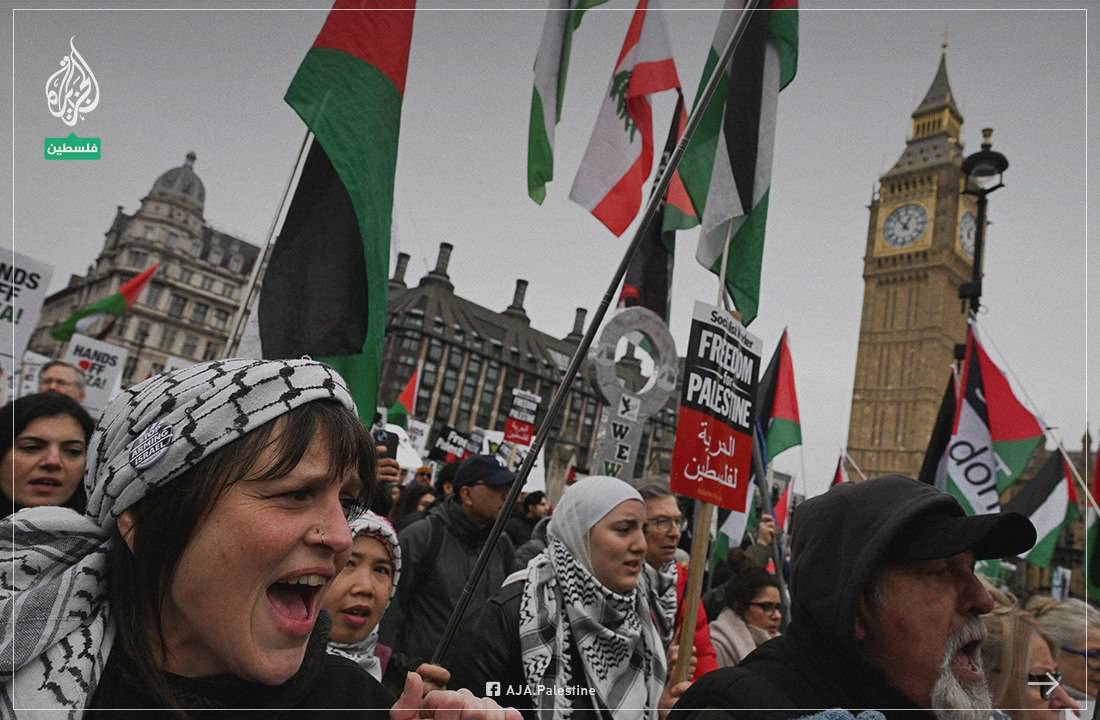 تظاهرات حامیان فلسطین تظاهرات حامیان فلسطین