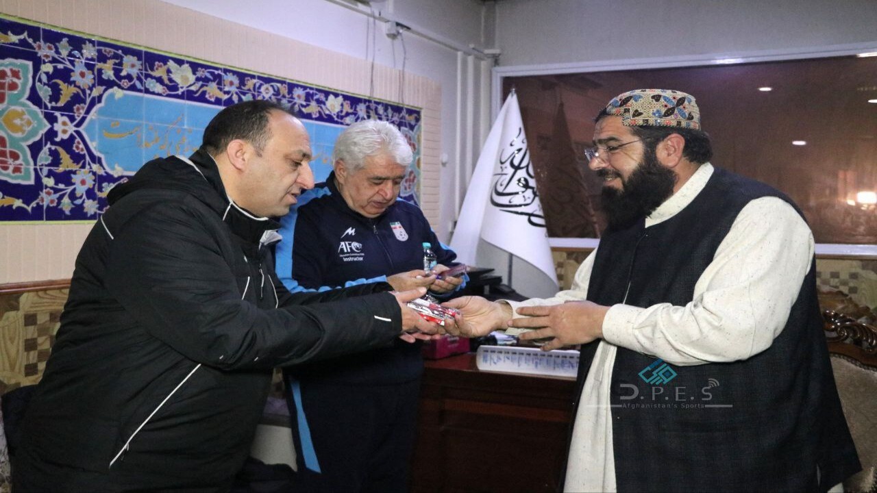 دیدار معاون تکنیکی ریاست عمومی تربیت بدنی  افغانستان با مدرسین بین‌المللی