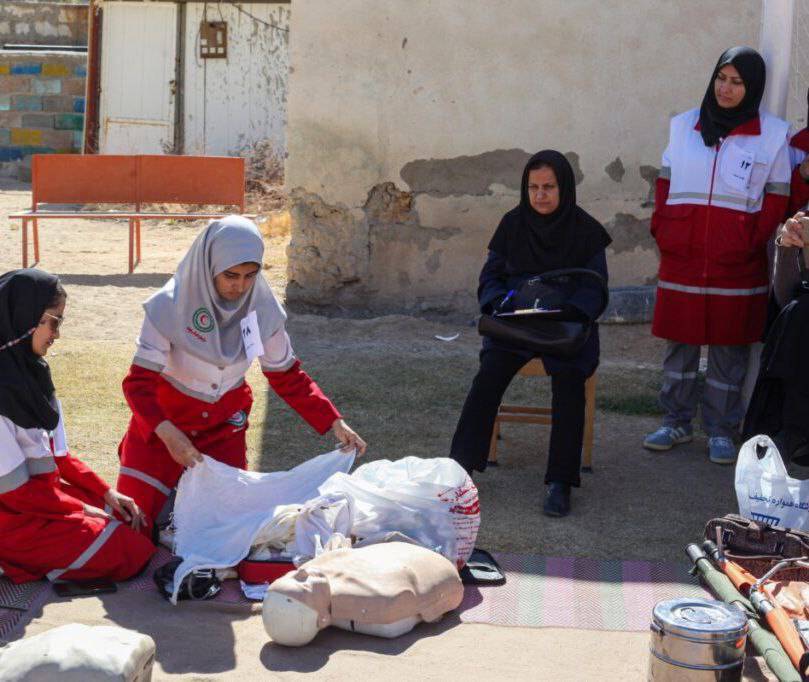 برگزاری جلسه آمادگی جسمانی در لارستان