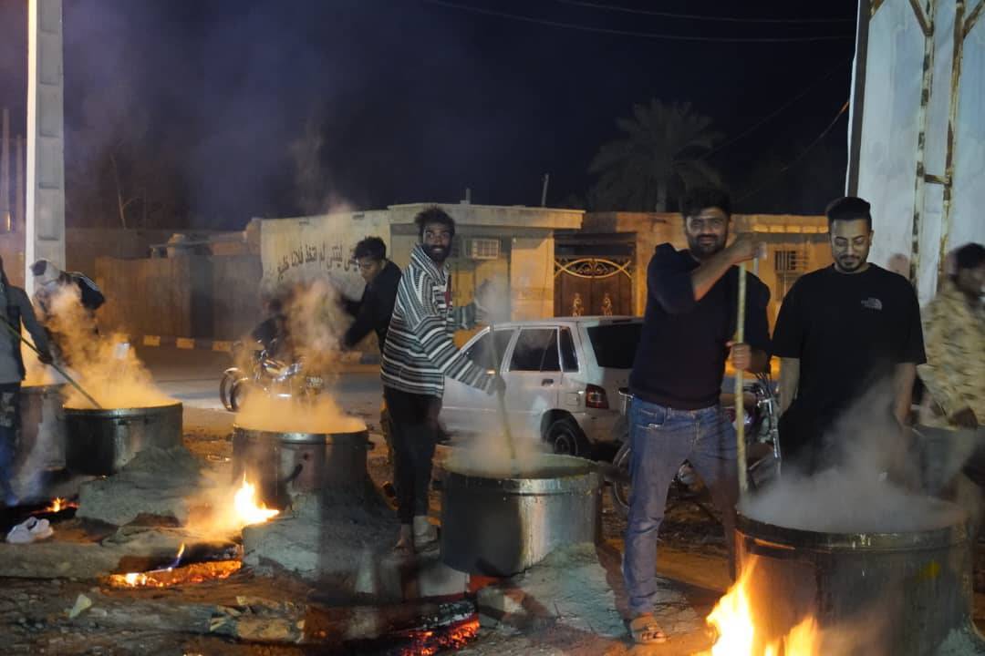 پخت حلیم نذری