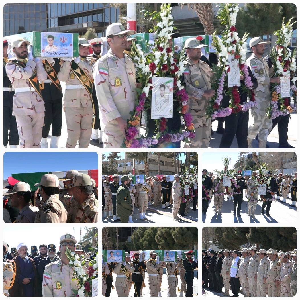 بازگشت پیکر شهدای پاسگاه سراوان پس از ۱۶ سال