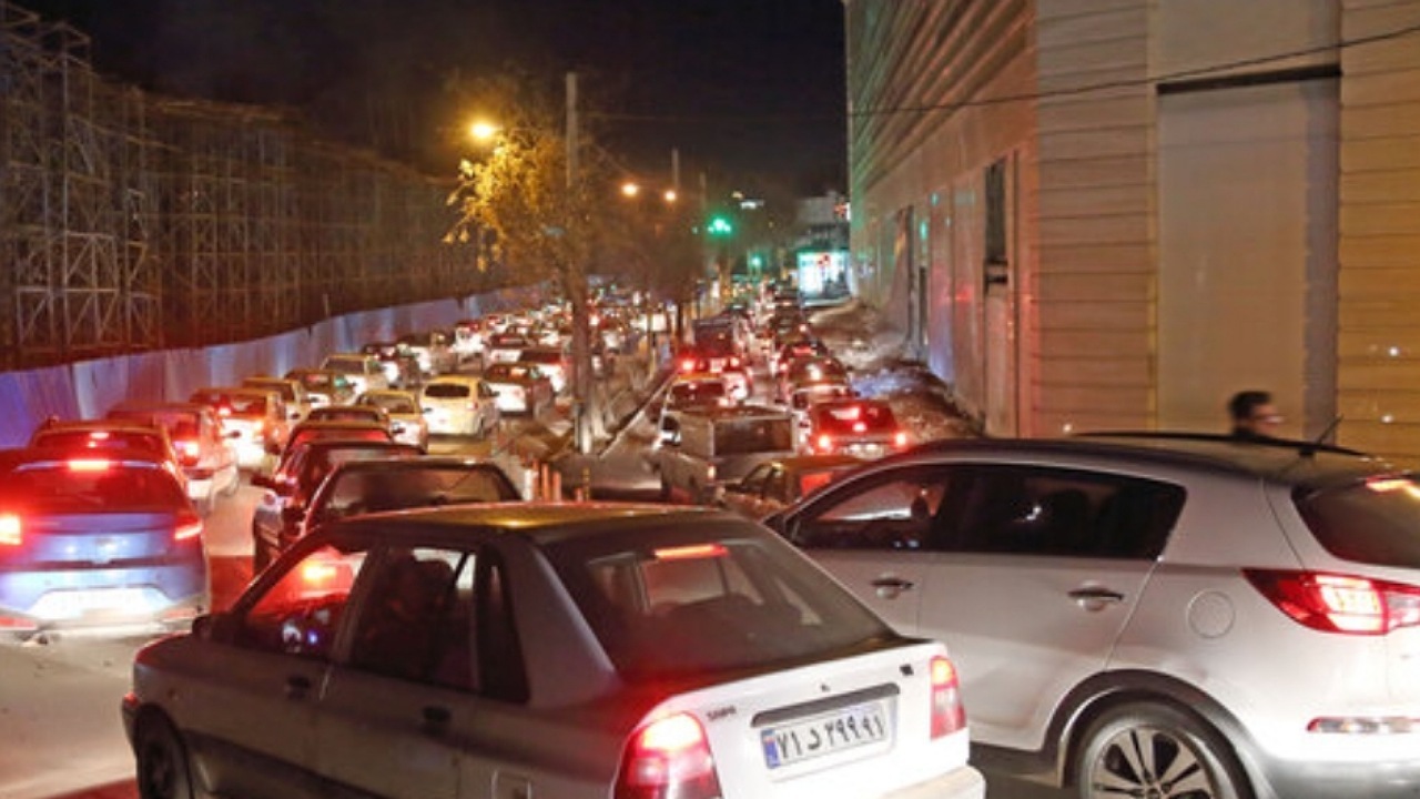 ترافیک پرحجم و سنگین در بزرگراه‌های پایتخت