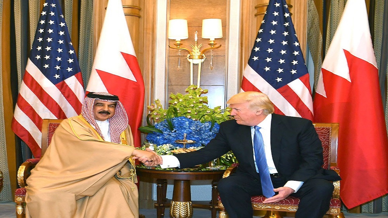 تماس پادشاه بحرین با ترامپ