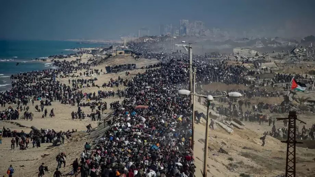 بازگشت ساکنان غزه در چارچوب توافق آتش‌بس چگونه انجام خواهد شد؟ + فیلم