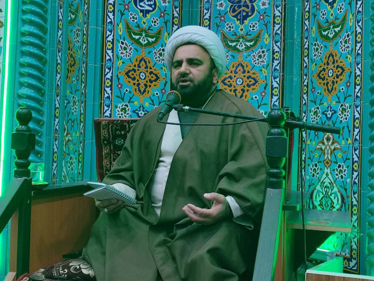 مراسم سخنرانی در جشن عید مبعث