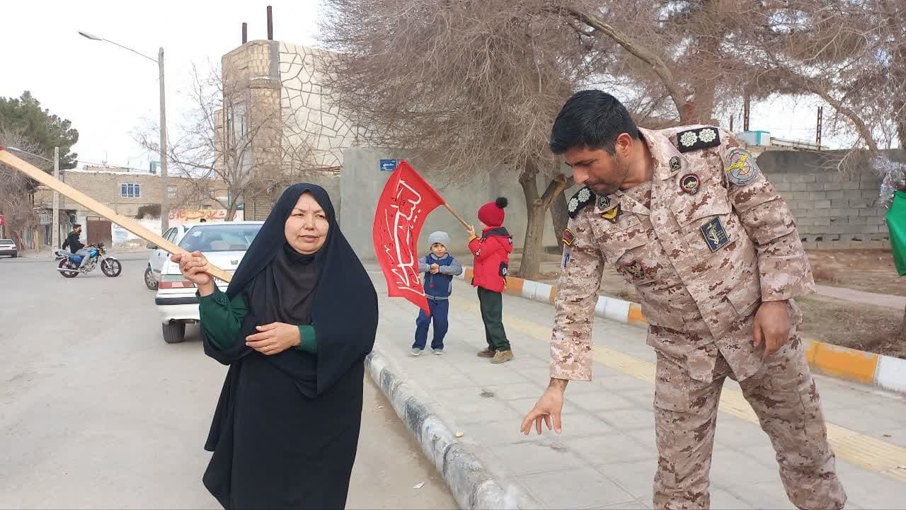 برپایی ایستگاه صلواتی در روز عید مبعث