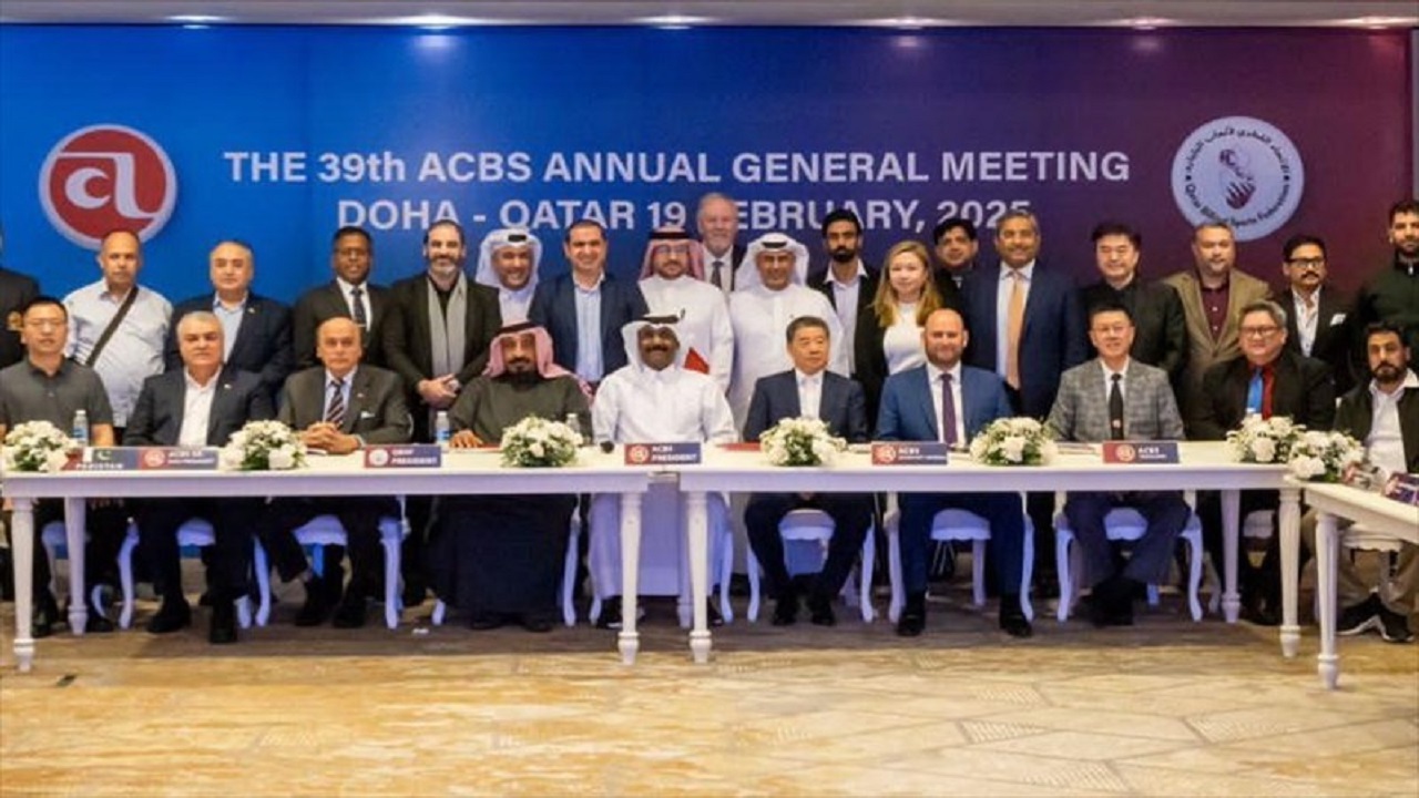 حضور رئیس فدراسیون ایران و نایب رئیس کنفدراسیون آسیا در مجمع سالیانه ACBS 