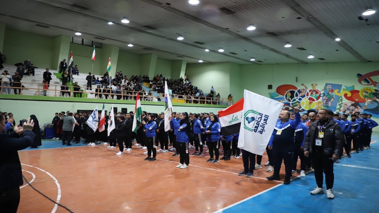 آغاز سومین جشنواره بین‌المللی ورزشی دانشگاه کردستان