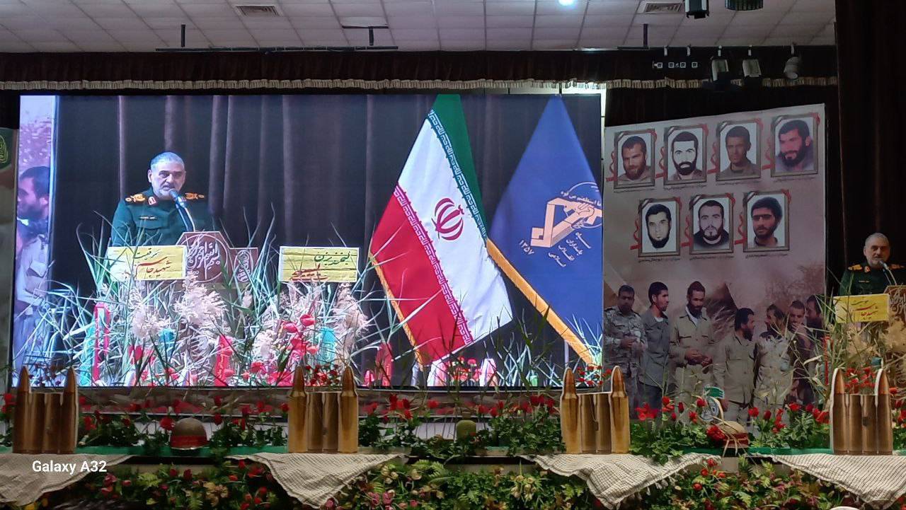 مراسم یادواره شهید مدافع حرم شهید جاسم حمید در اهواز + عکس