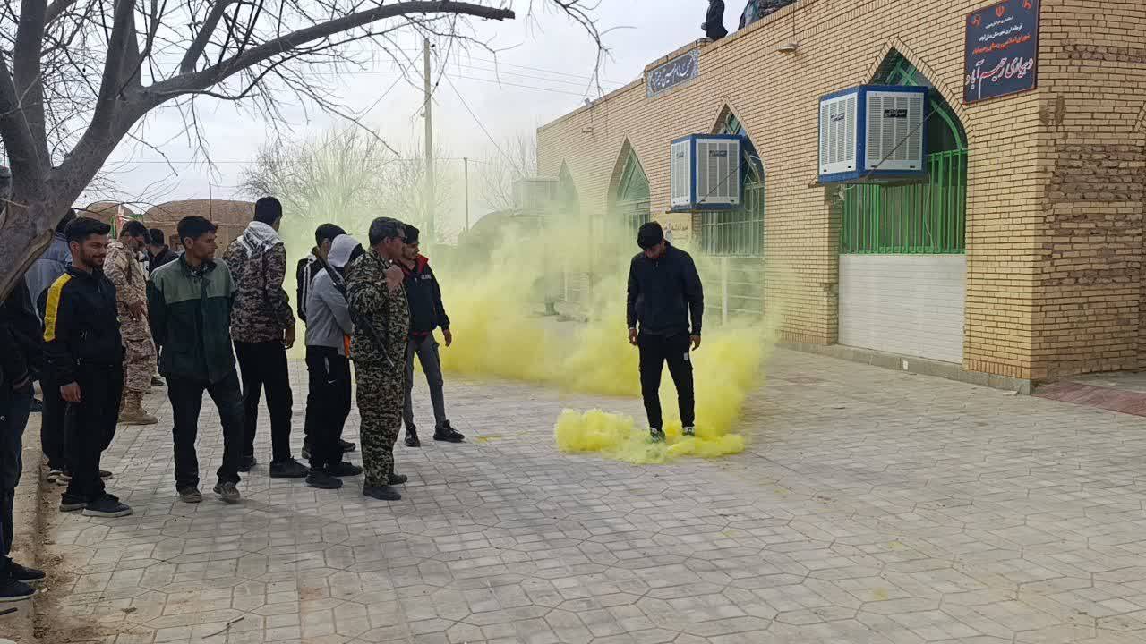 برگزاری مانور