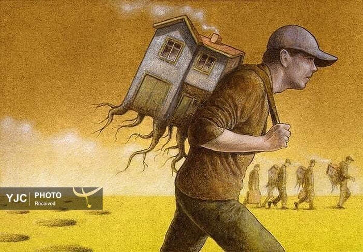 کاریکاتور روز / پشت پردهٔ مکانیسم ماشه ؛ نقض تعهدات اروپا تحت پوشش حقوقی