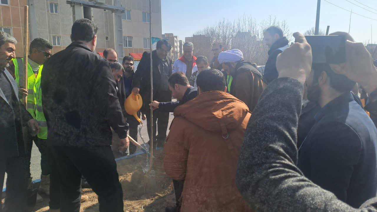 مراسم روز درختکاری در خوی