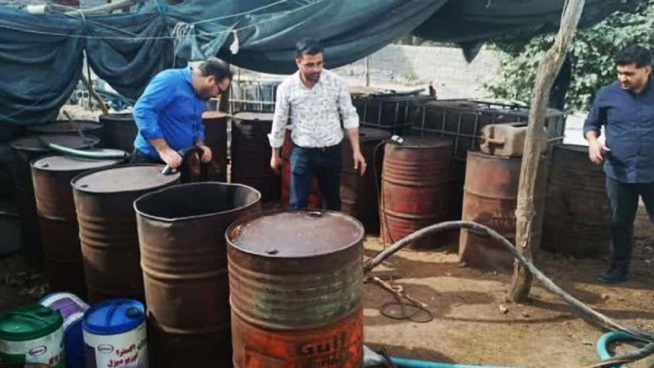 ۷۷۴ هزار لیتر سوخت قاچاق در هرمزگان کشف شد