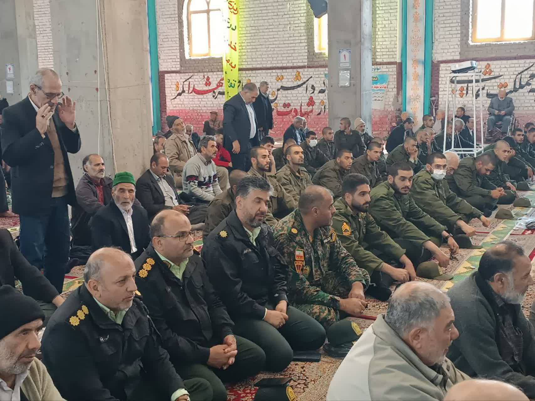 حضور سربازان در مرکز آموزشی فراجا