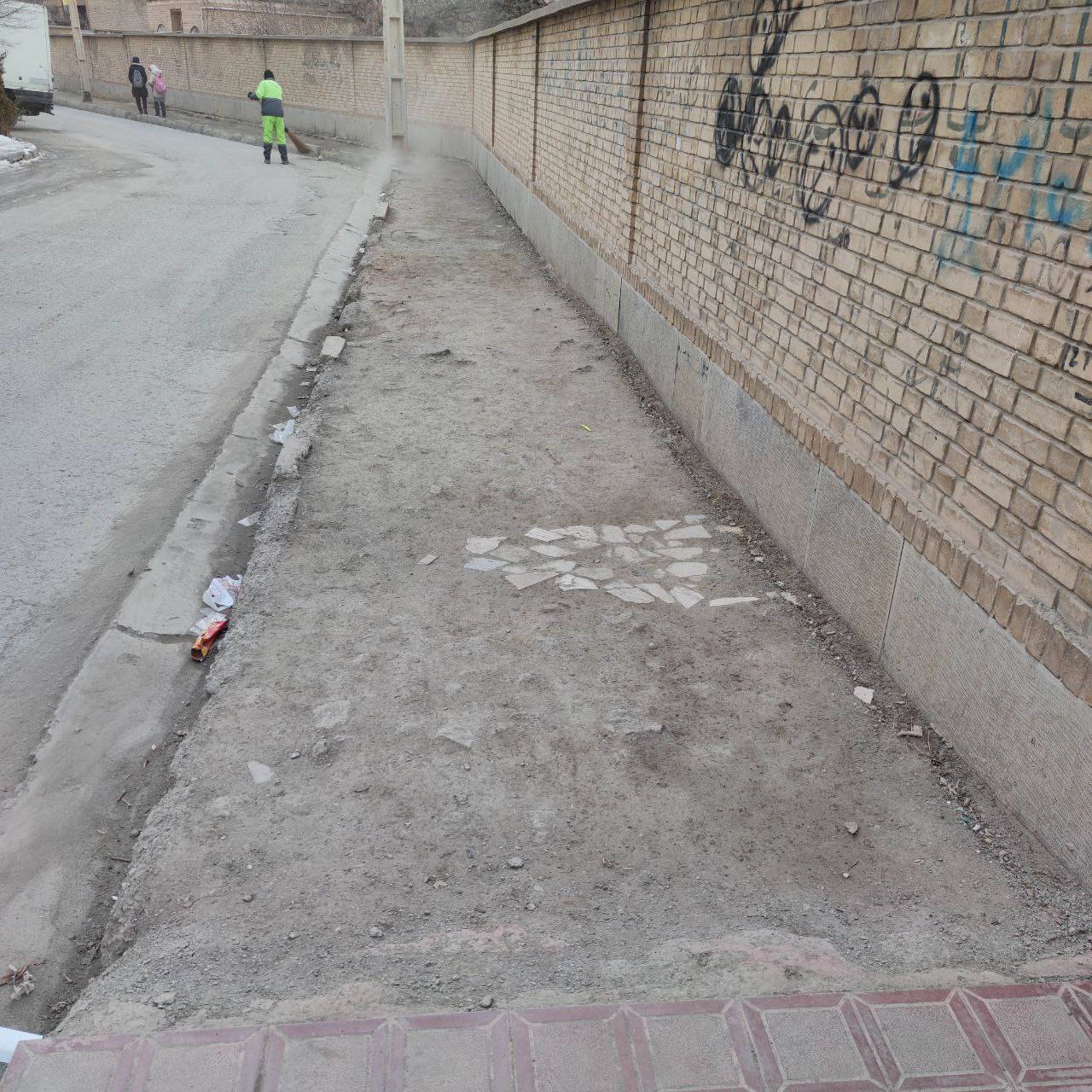پیاده راه فرسوده