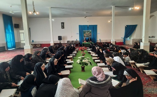 صدای دلنشین قرآن کریم در روستای کندر+ فیلم و تصاویر