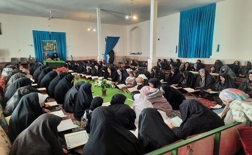 صدای دلنشین قرآن کریم در روستای کندر+ فیلم و تصاویر