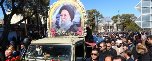 مراسم تشییع پیکر آیت&zwnj;الله &laquo;حاج سید مرتضی مستجاب&zwnj;الدعواتی&raquo;