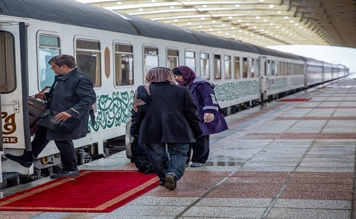 افتتاح قطارهای پنج ستاره کرمانشاه - مشهد