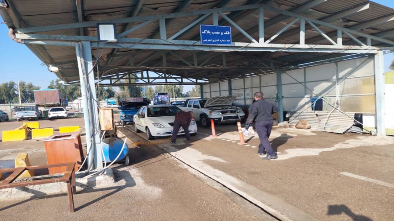 افتتاح دومین مرکز تعویض پلاک در شیراز