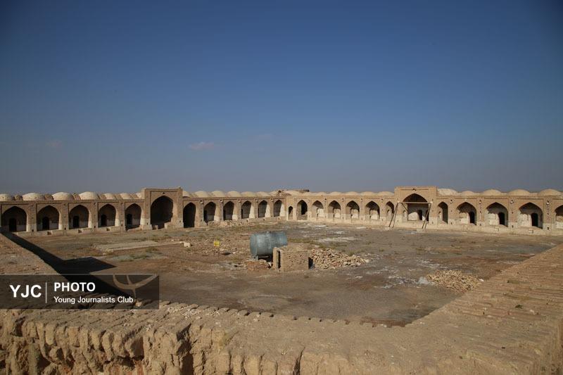 کاروانسرای دیر گچین قم؛ جایی که زمان متوقف شده است