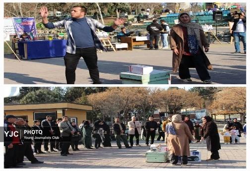 ایستگاه فرهنگی و هنری راه شهیدان ؛ رنگ و بوی شهدایی در اسکله دریاچه کیو + تصاویر