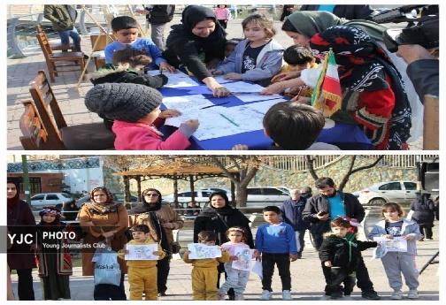 ایستگاه فرهنگی و هنری راه شهیدان ؛ رنگ و بوی شهدایی در اسکله دریاچه کیو + تصاویر