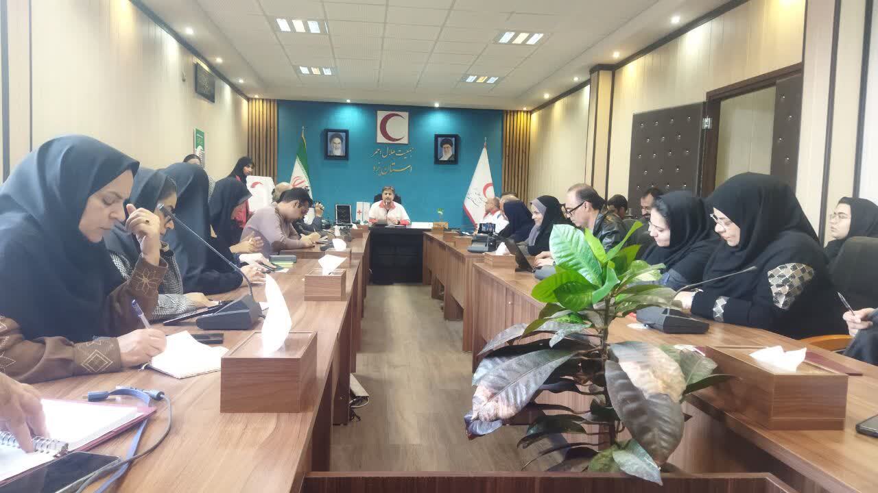 آمادگی ۱۴ پست ثابت و تیم سهای هلال احمر استان یزد در نوروز ۱۴۰۴