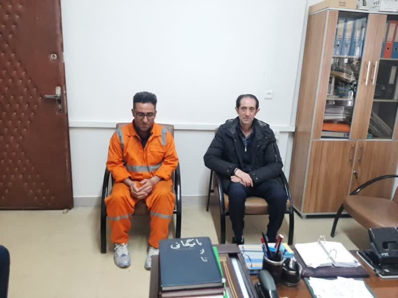 پاکبان زنجانی طلای گمشده را به صاحبش برگرداند