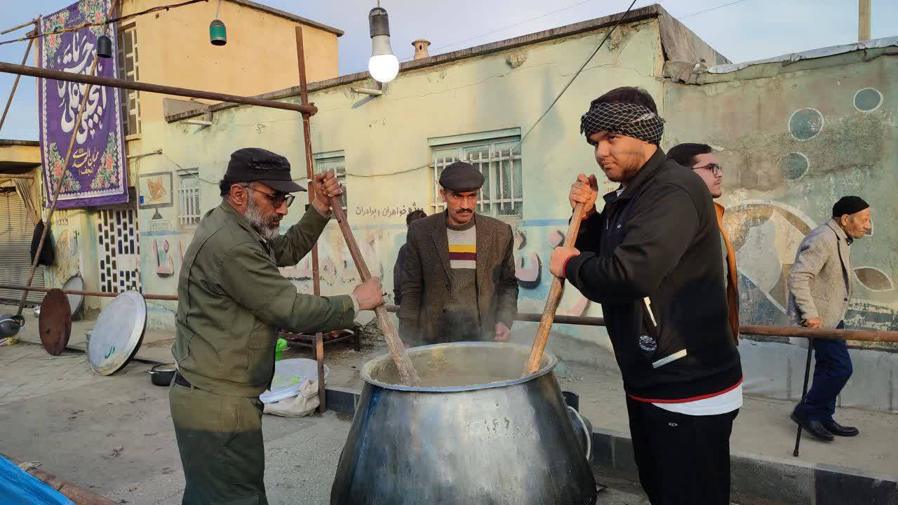 پخت غذای نذری