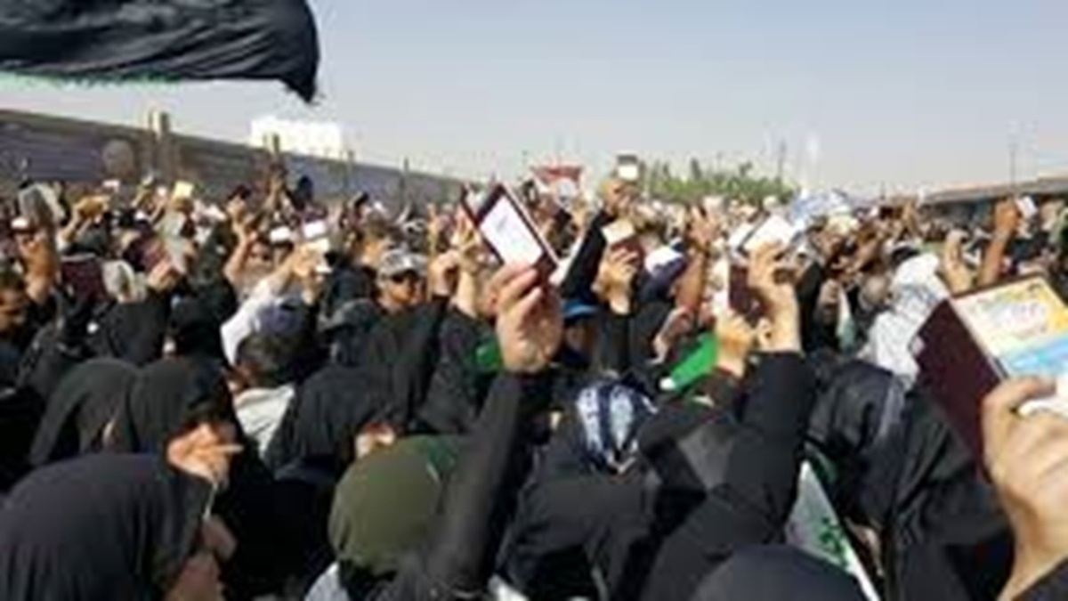 ورود نخستین اتوبوس آمبولانس حامل زائران بیمار از نجف به خاک ایران + فیلم