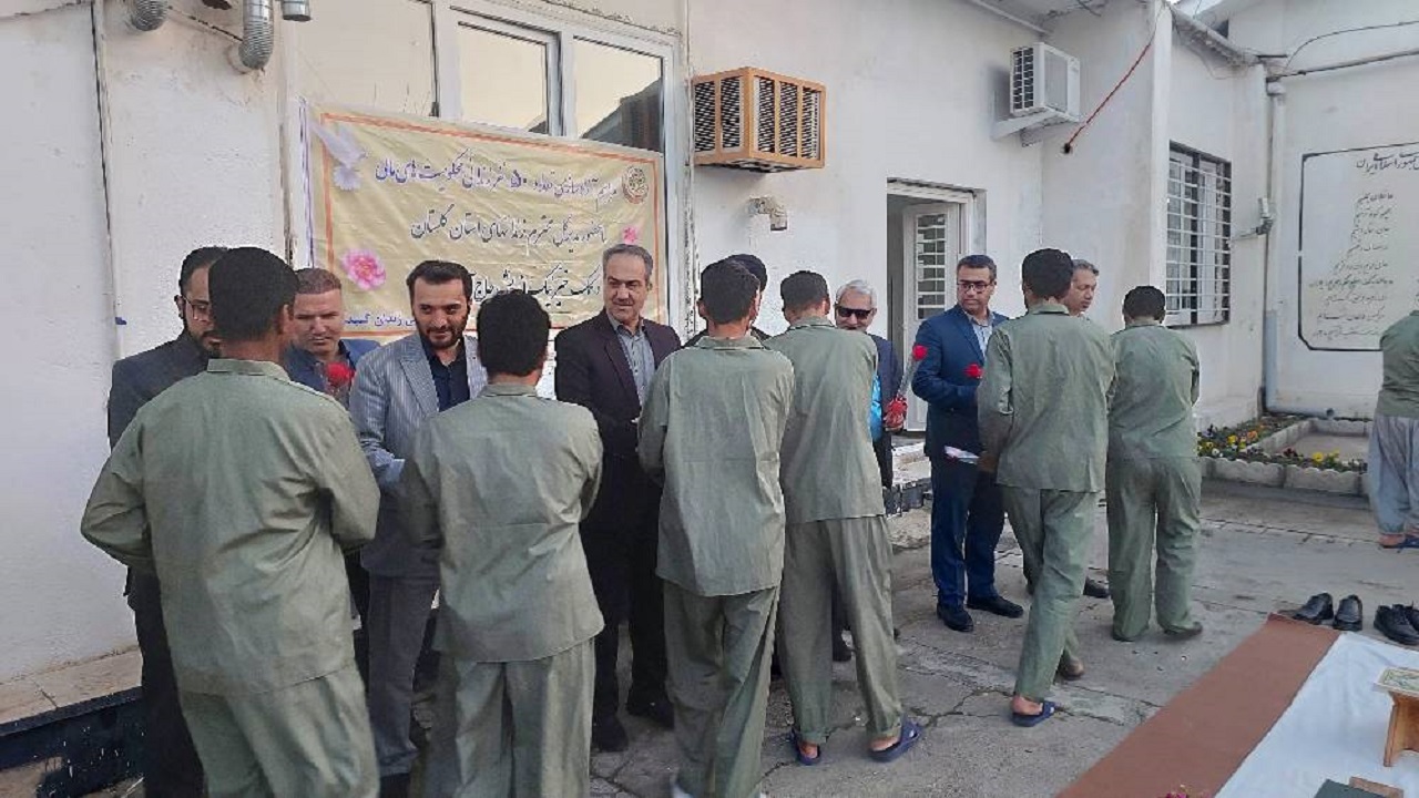 آزادی ۵٠ زندانی جرائم غیر عمد و ۶۴محکوم به حبس با کمک خیر گنبدی