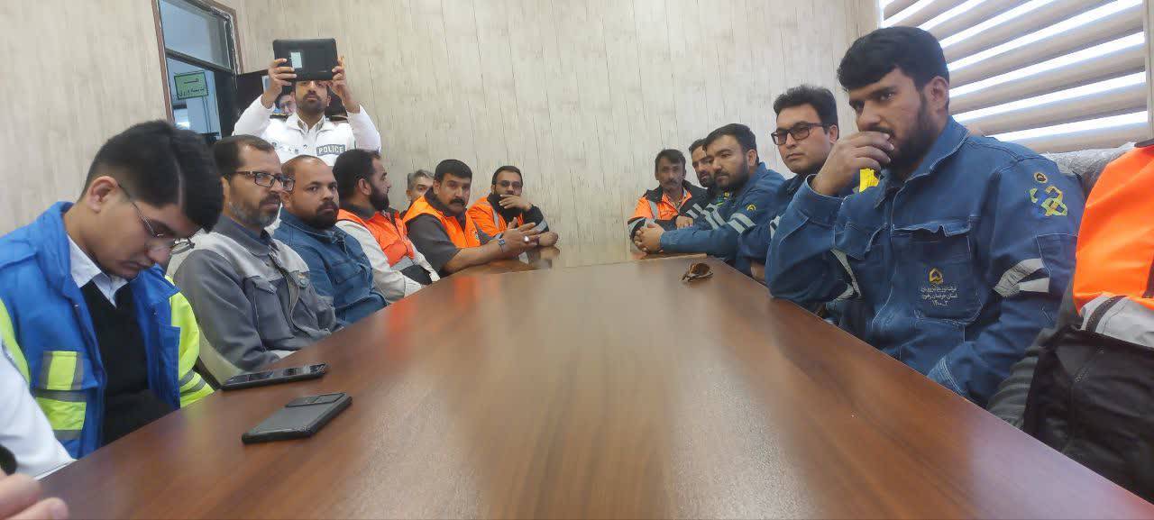 رزمایش ترافیکی در صالح آباد