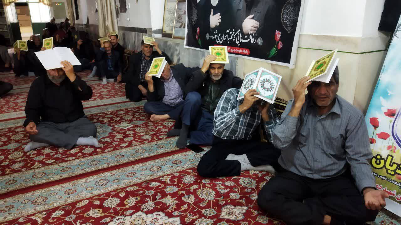 شب زنده داری اهالی روستای ده محمد