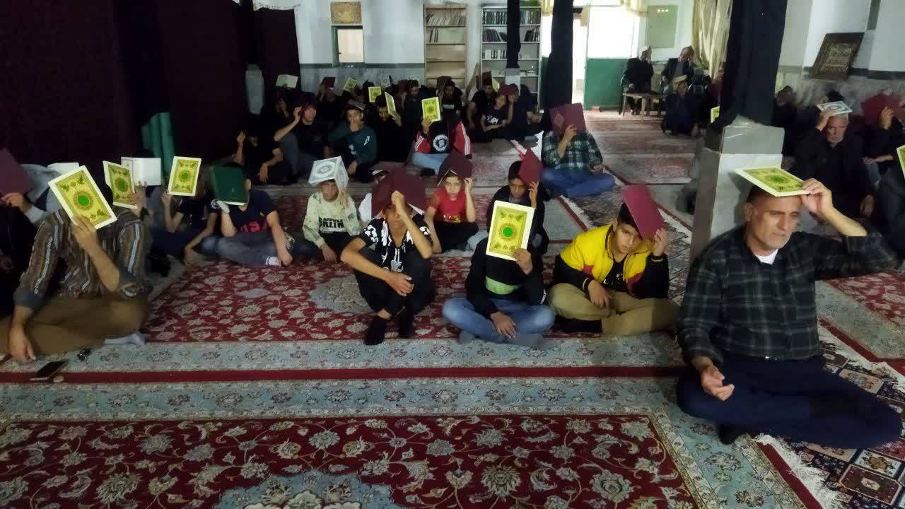 شب زنده داری اهالی روستای ده محمد