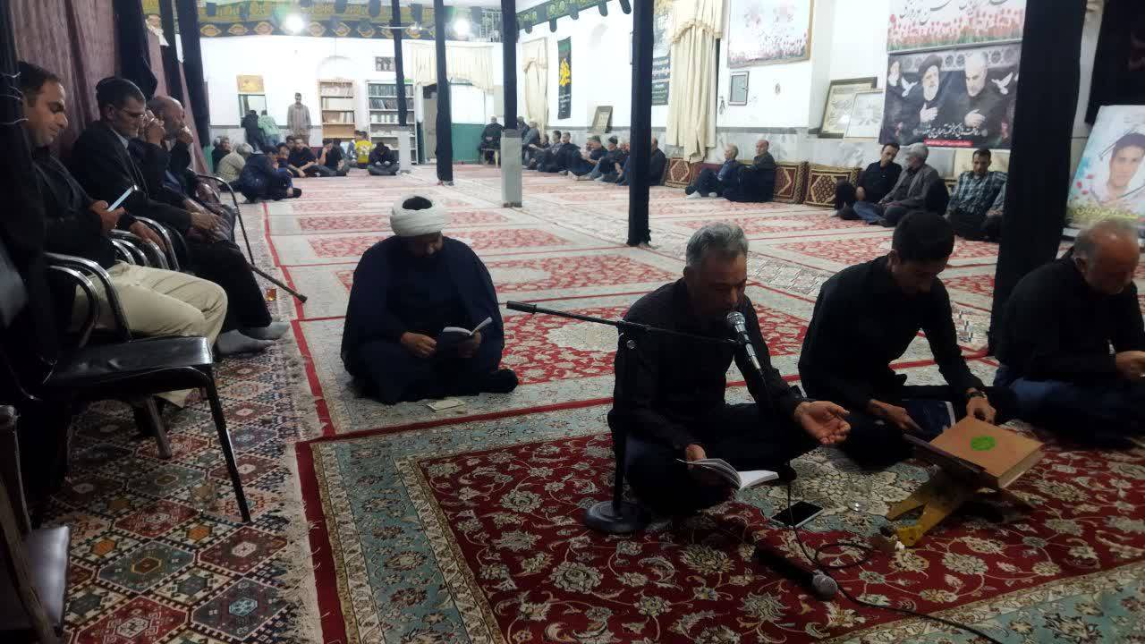 شب زنده داری اهالی روستای ده محمد