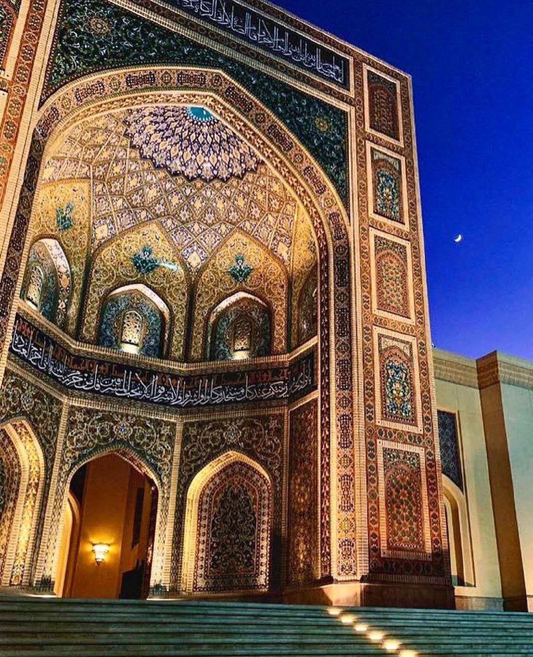 معماری ایرانی مسجد سلطان قابوس در عمان