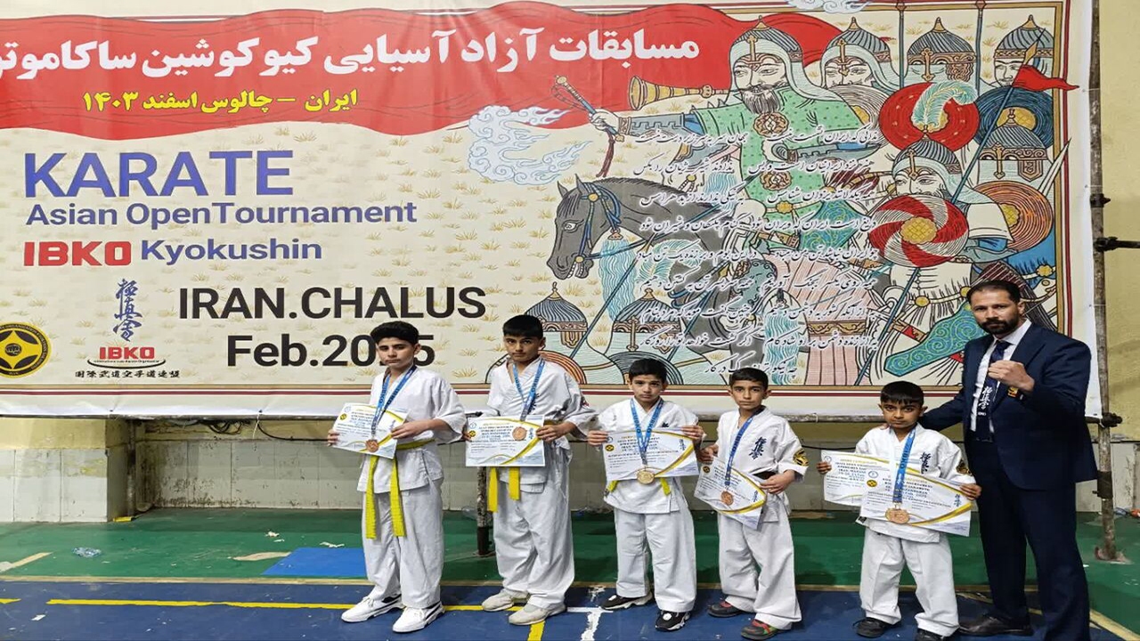 تیم ساکاموتو خراسان جنوبی در مسابقات آسیایی ۲۵ مدال رنگی کسب کرد