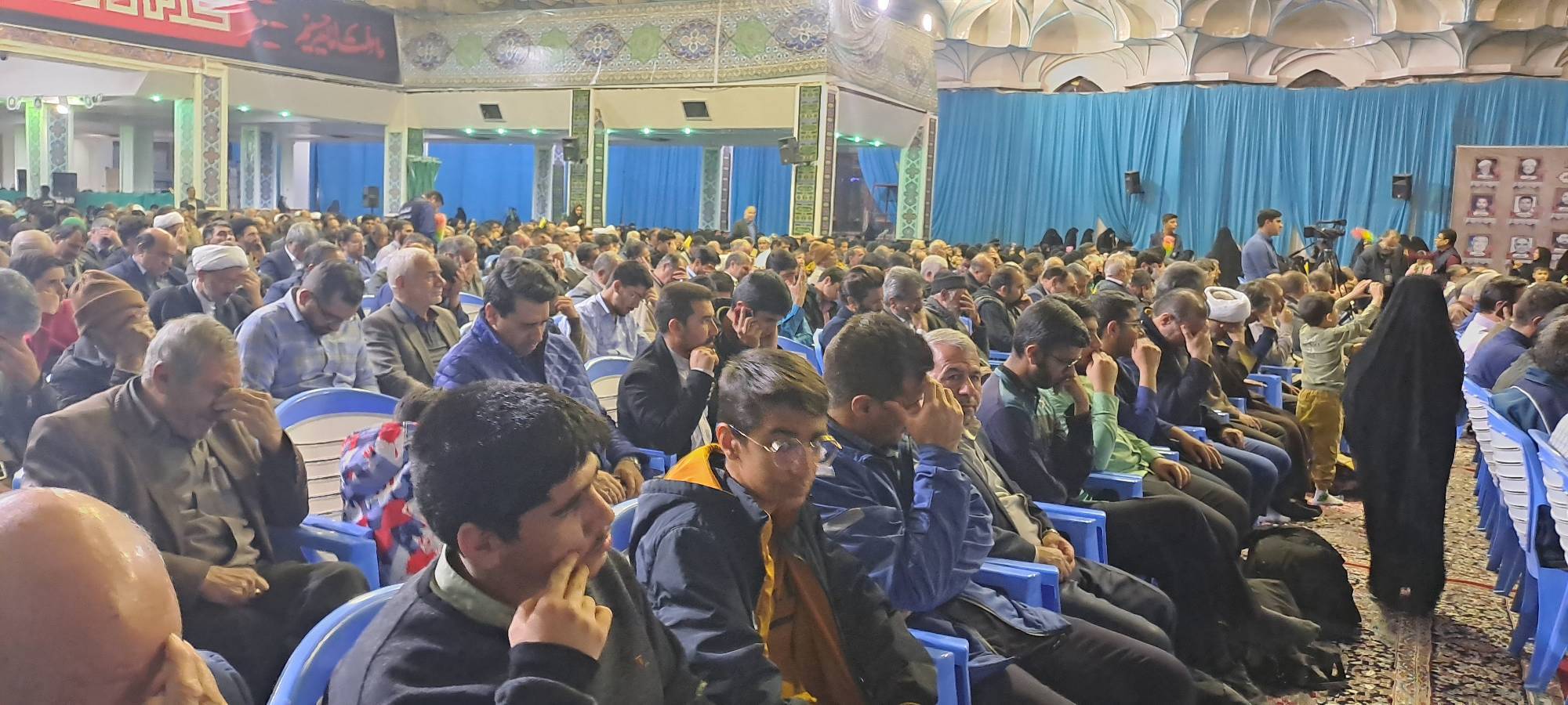 آیین بزرگداشت شهید &laquo;سیدحسن نصرالله&raquo; در استان کرمان + فیلم و عکس