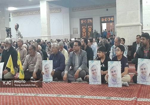 گزارش تصویری از مراسم بزرگداشت شهیدان مقاومت در بندرعباس
