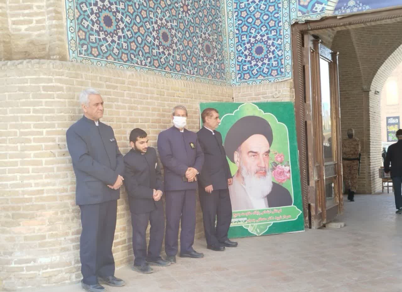 حضور مردم نیشابور در مراسم بزرگداشت سید حسن نصرالله
