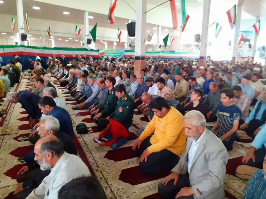 پرپایی نماز جمعه در آران و بیدگل